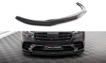 Voorspoiler Mercedes S Klasse W223 AMG Pakket Maxton Glans, Ophalen of Verzenden, Nieuw