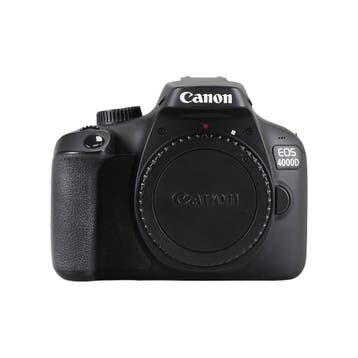 Canon EOS 4000D met garantie, Ophalen of Verzenden, Gebruikt