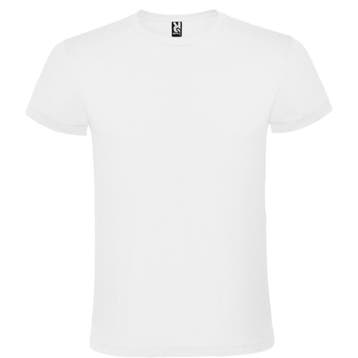 Basic T-shirt Atomic Wit, Roly, Wit, Nieuw, Overige maten