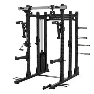 Titanium Strength Elite Series E50 Half Power Rack with, Sport en Fitness, Verzenden, Nieuw