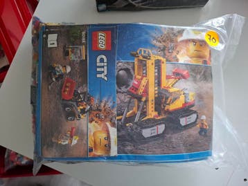 LEGO City Mijnbouwexpertlocatie 60188, City, Verzenden, Lego, Zo goed als nieuw