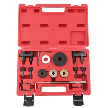 Distributiekettingset met motorafstel gereedschapset gesc..., Auto-onderdelen, Motor en Toebehoren, Verzenden, Nieuw, Audi