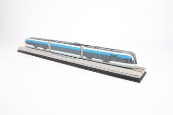 Zelfbouw H0 - Modeltram (1) - Houten Mock up Flexity Link, Hobby en Vrije tijd, Nieuw