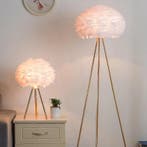 Veren vloerlamp luxe romantische sfeerverlichting, Verzenden, Nieuw