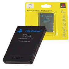 Sony PS2 64MB Memory Card Zwart SCPH-10020 (Zonder Verpak..., Ophalen of Verzenden, Zo goed als nieuw