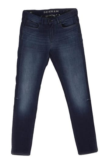 Denham Broek in maat W32 L32 Blauw, Verzenden, Gedragen, Blauw, Denham