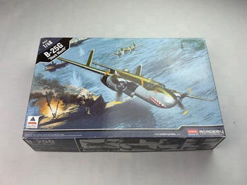 Academy 12290 | B-25G Mitchell Shark Mouth | 1:48 + Montex, Verzenden, Nieuw