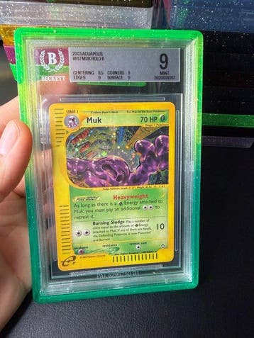 Pokémon - 1 Graded card - Muk #H17 Foil, Full art - Beckett, Nieuw