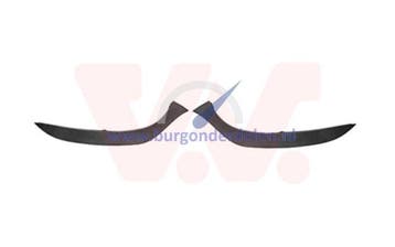Renault Clio 2012-2016 Grill Lijst Onder Koplamp Set, Renault, Ophalen of Verzenden, Bumper, Nieuw