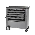 Gereedschapswagen grijs - 4 laden tweezijdig te openen -, Ophalen of Verzenden, Nieuw