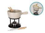 JENS Living Fondue Set - 22 x 16 x 20 cm - Beige, Verzenden, Nieuw