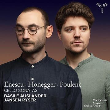 cd - jansen ryser basile auslÃ¤nder - Enescu, Honegger, P., Verzenden, Zo goed als nieuw