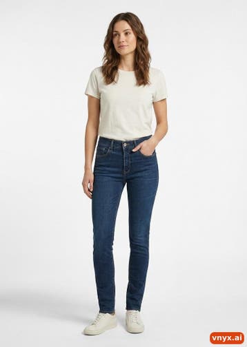 Levis Jeans Dames maat WW27 / L30 Blauw Vintage, Ophalen of Verzenden, Nieuw