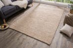 Handgemaakt tapijt WOL 240x160cm beige van wol - 38761, Ophalen of Verzenden, Nieuw