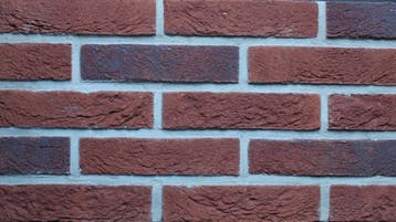 art 8208 rood zwart nuance waalformaat gevelstenen, Nieuw, Bakstenen