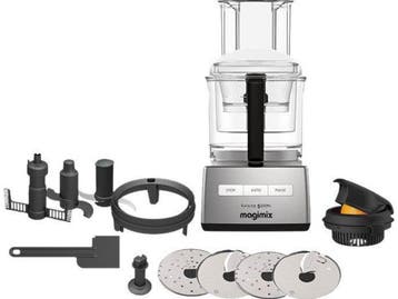 Magimix Cuisine Système 5200 XL - Keukenmachine - Mat chroom, Verzenden, Zo goed als nieuw