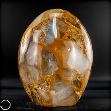 Natuurlijke Golden Healer-Quartz vrij gevormd uit Brazilië –