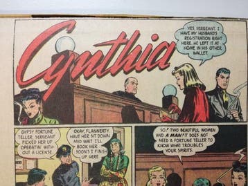 Cynthia - Sad Sack - 59 Krantenpaginas - 1946/1949, Nieuw