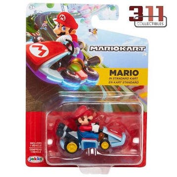 Jakks Pacific - Mario Kart Racers - Mario Kart - Mario (in, Verzenden, Nieuw