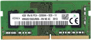 SK Hynix 4GB DDR4 Laptopgeheugen – 3200 MHz SODIMM |, Ophalen of Verzenden, Nieuw