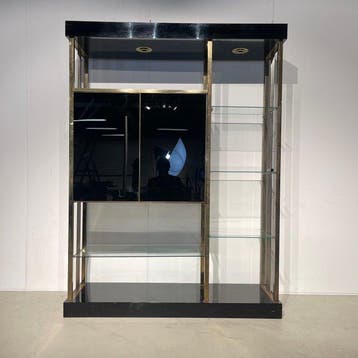 Belgo Chrom - Dressoir - Glas, Messing