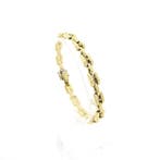 Gouden Bismarck schakelarmband, Ophalen of Verzenden, Gebruikt, Overige kleuren, Goud