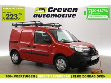 Renault Kangoo Z.E. 33 kWh | Koop Accu | SOH 87% | Airco |, Automaat, Renault, Elektrisch, Nieuw