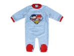 Baby romper boxpakje - Superhelden - Velours - Blauw, Verzenden, Nieuw