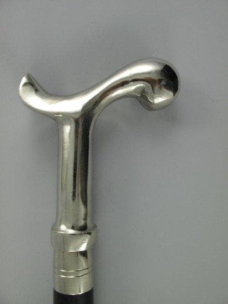 Wandelstok - Hout, Messing, Antiek en Kunst, Kunst | Designobjecten