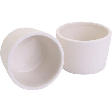 Keramieke kommen, H: 6 cm, d 9 cm, 12 stuk/ 1 doos, Nieuw