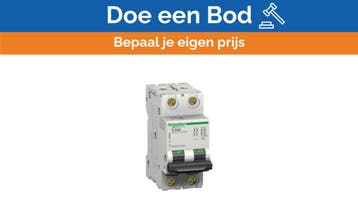 Bieden: Schneider Electric C60 2-Pole 15A Miniature Circuit, Ophalen of Verzenden, Nieuw, Elektra en Verlichting, Zeilboot of Motorboot