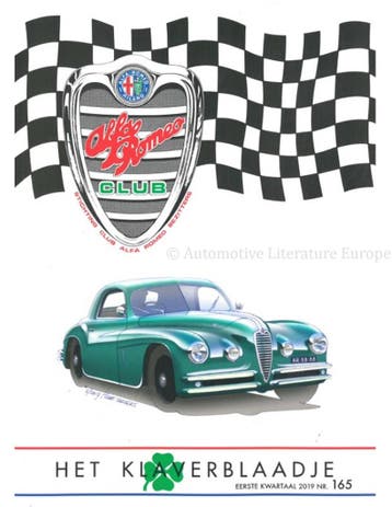 2019 ALFA ROMEO CLUB HET KLAVERBLAADJE 165 NEDERLANDS, Nieuw, Alfa Romeo, Author