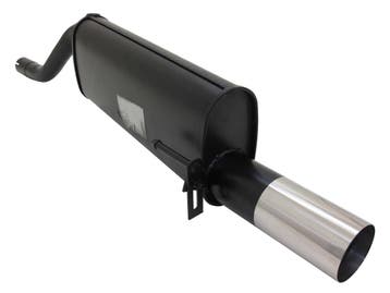 Sportuitlaat Opel Corsa D 2006-2010 1x90mm RL einddemper, Verzenden, Nieuw