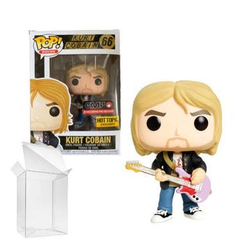 Funko Pop! Rocks: Kurt Cobain - Kurt Cobain #66 Hot Topic, Verzenden, Nieuw