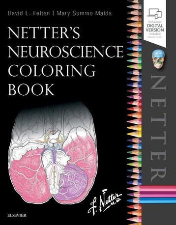 Netters Neuroscience Coloring Book - David L. Felten, Verzenden, Zo goed als nieuw, David L. Felten