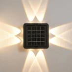 Solar wandlamp Newton warm wit licht, Zonne-energie, Kunststof, Verzenden, Minder dan 50 watt