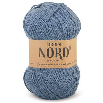 DROPS Nord Uni Colour - 16 denimblauw - Wol Garen, Ophalen of Verzenden, Nieuw