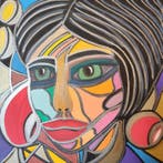 Weronika Chrzanowska (XX) - Dark Mind, Antiek en Kunst