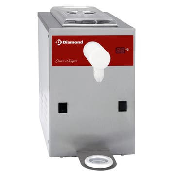 Diamond Slagroommachine RVS Kuip 5L | 150L/u | 400w | 280x44, Ophalen of Verzenden, Nieuw