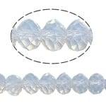 10 x Briolette kraal 10 x 8mm gat 1,5mm half opal (Kralen), Ophalen of Verzenden, Nieuw, Kraal
