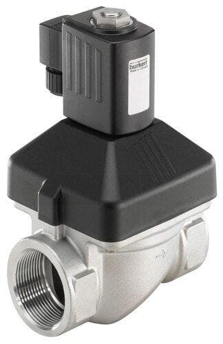 Magneetventiel G1/2 NC RVS FKM 0.5-10bar/7-145psi 24VAC, Verzenden, Nieuw