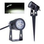 LED tuinverlichting - 3W - grond spot 12V - Koud Wit, Tuin en Terras, Buitenverlichting, Ophalen of Verzenden, Nieuw