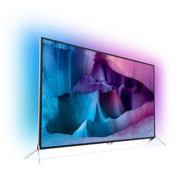Philips 55PUS7600/12 55 inch 4K LED Ambilight Smart TV, Ophalen, Philips, Zo goed als nieuw, 100 Hz