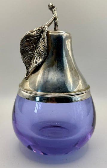 Suikerstrooier - .800 zilver - Suikerpot trompe-l’œil, Antiek en Kunst