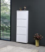 2dekans | Bizotto Schoenenkast - 4 Lades - Metaal -, Huis en Inrichting, Ophalen of Verzenden, Zo goed als nieuw