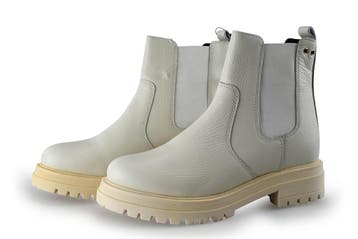Nelson Chelsea boots in maat 38 Wit, Verzenden, Wit, Overige typen, Nelson