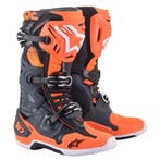 Alpinestars Tech 10 Crosslaarzen Grijs / Fluor Oranje maat 8, Ophalen of Verzenden, Nieuw
