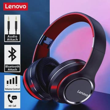 Lenovo HD200 Over-Ear Bluetooth Koptelefoon - Draadloos, Opv, Verzenden, Nieuw