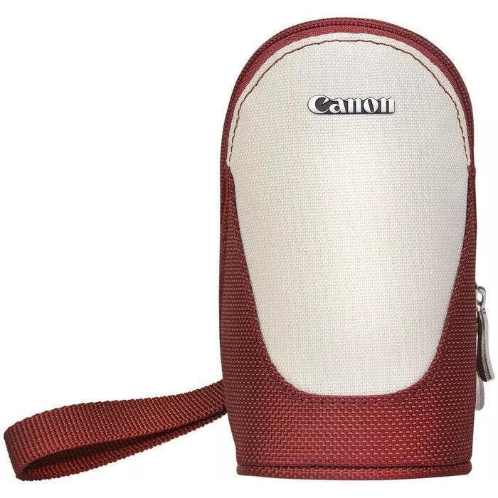 Canon Legria Video Camera Case - Rood/Beige, Audio, Tv en Foto, Fotografie | Fotostudio en Toebehoren, Zo goed als nieuw, Verzenden