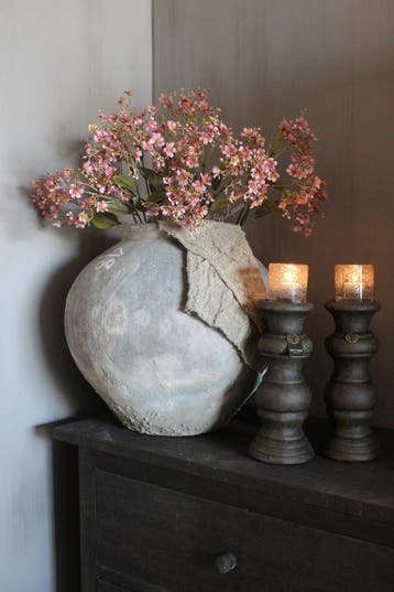 Brynxz zijden tak Japanse Daphne pink 72 cm, Ophalen of Verzenden, Nieuw